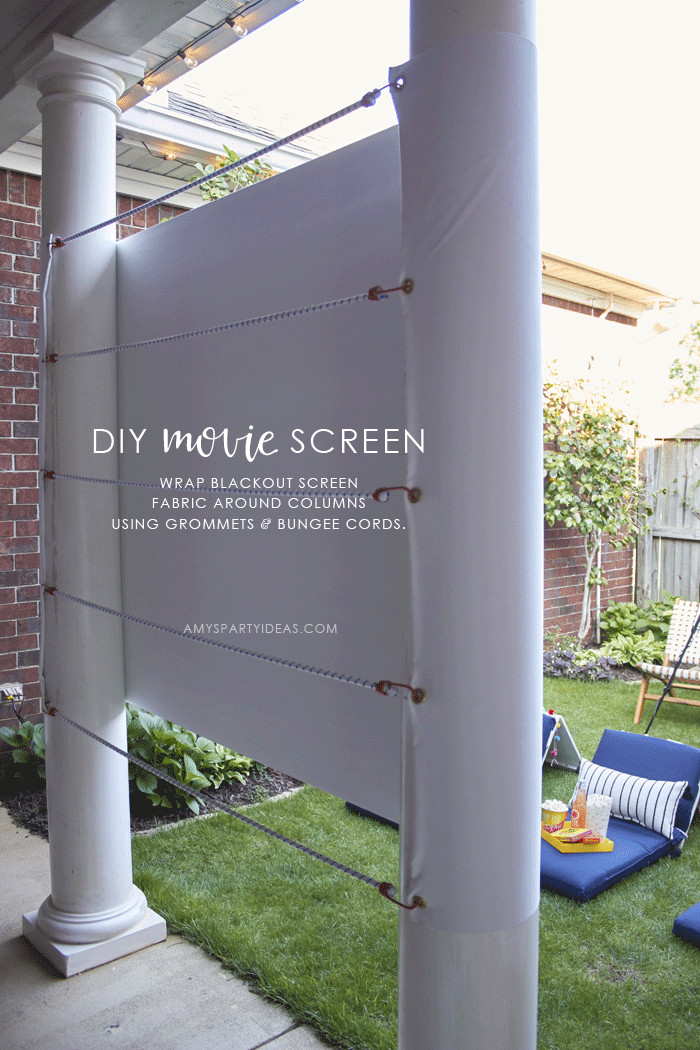 DIY Outdoor Movie Night
 Movies by Moonlight