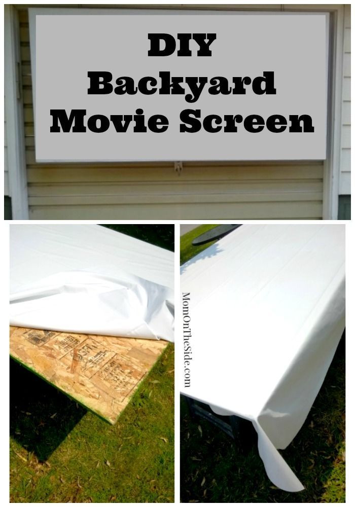 DIY Outdoor Movie Night
 Epson Home Cinema DIY Outdoor Movie Screen