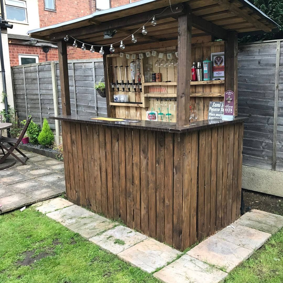 DIY Outdoor Pallet Bar
 Over 60 of the BEST DIY Pallet Ideas