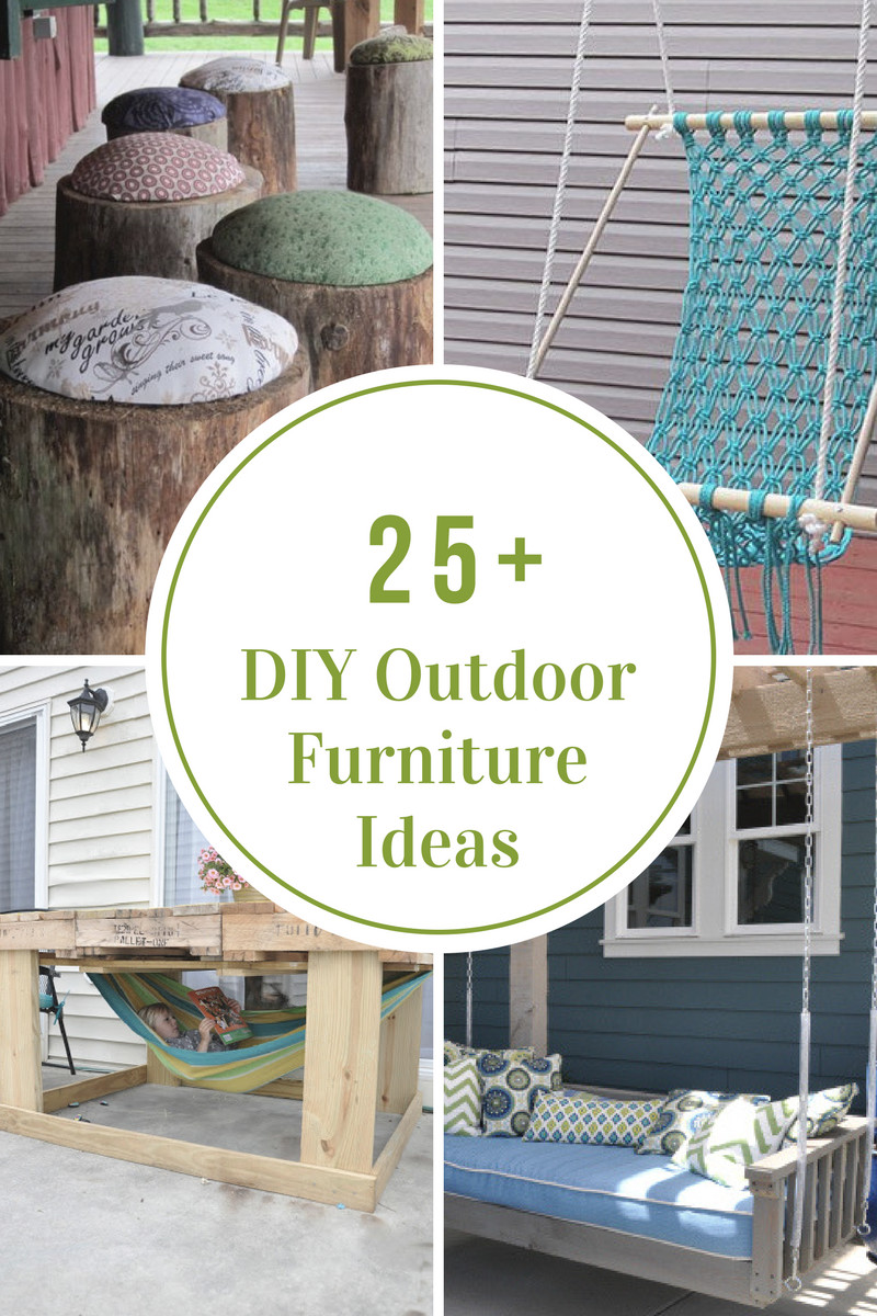 DIY Outdoor Patio Ideas
 DIY Outdoor Furniture Ideas The Idea Room