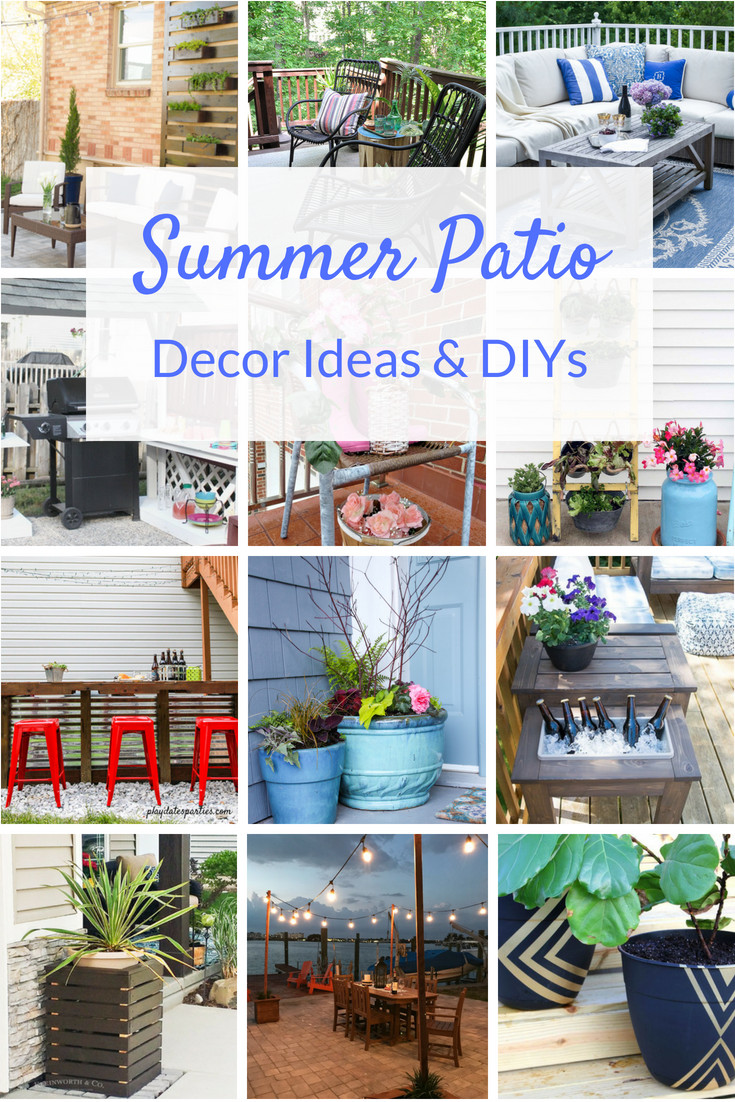 DIY Outdoor Patio Ideas
 DIY Patio Ideas two purple couches