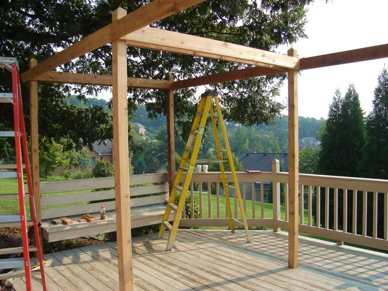DIY Outdoor Pergola
 12 Pergola Building Tips Page 10 of 13 Bless My Weeds