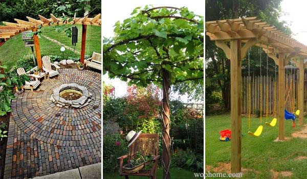 DIY Outdoor Pergola
 Amazing 24 Inspiring DIY Backyard Pergola Ideas To