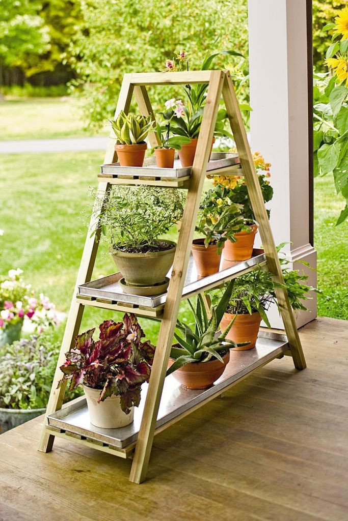 DIY Outdoor Plant Stand Ideas
 36 DIY Plant Stand Ideas for Indoor and Outdoor Decoration