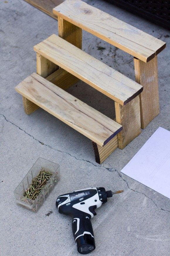 DIY Outdoor Plant Stand
 DIY plant stand MY YARDS