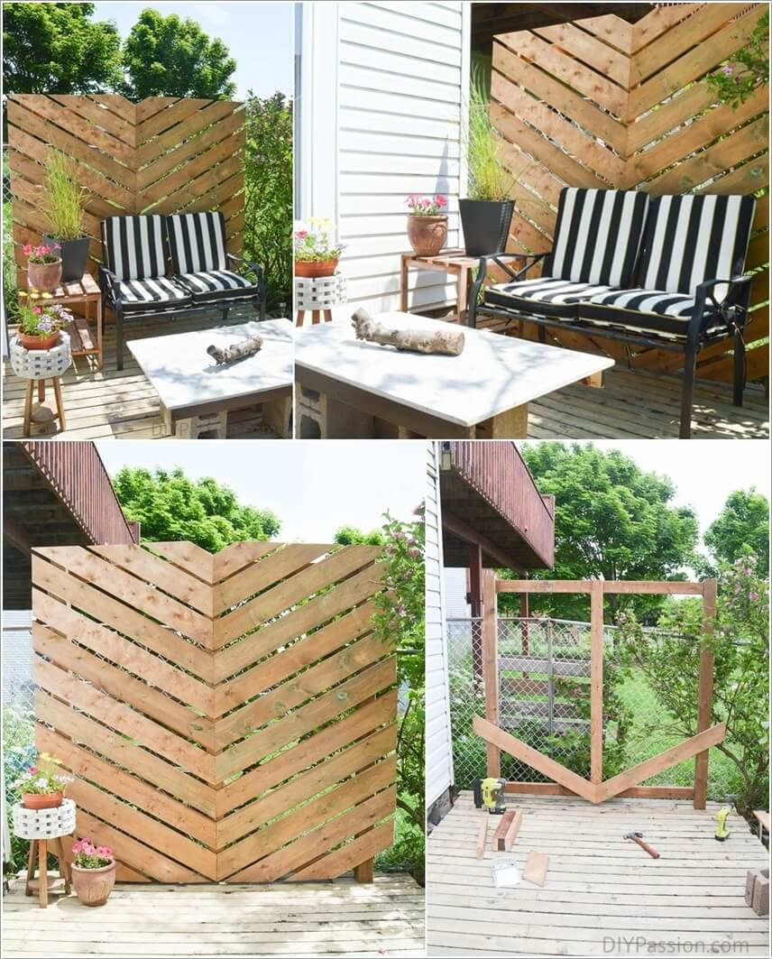 DIY Outdoor Privacy Screen
 15 DIY Outdoor Privacy Screen Ideas