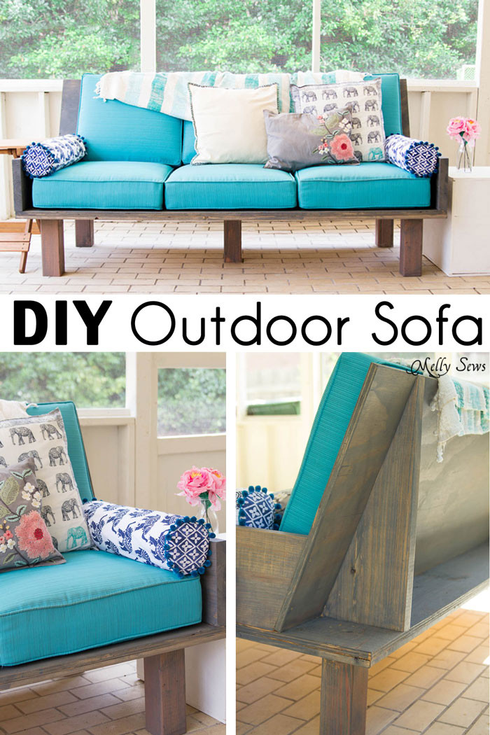 DIY Outdoor Sectional Sofa
 Plywood Couch Build a DIY Outdoor Sofa Melly Sews