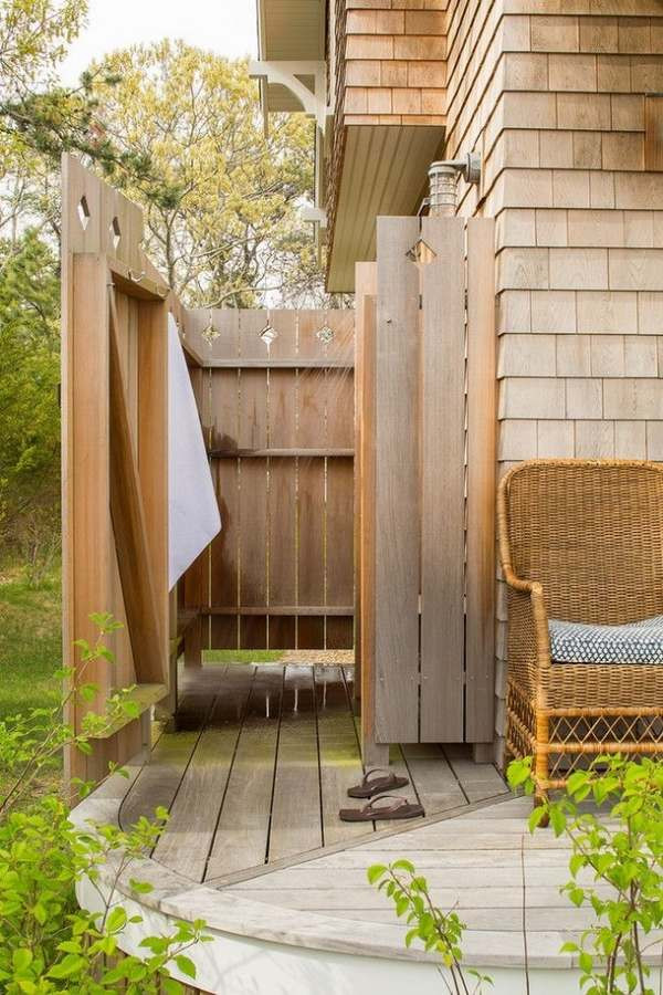 DIY Outdoor Shower Enclosure
 Outdoor shower enclosure ideas – fantastic showers for