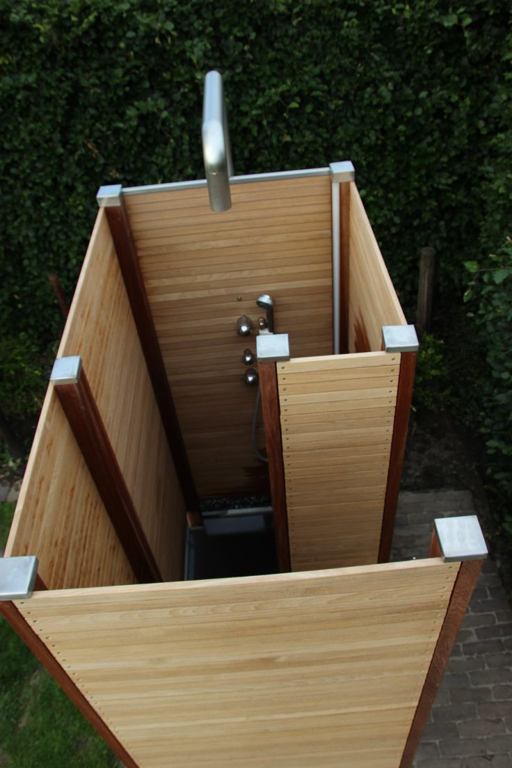 DIY Outdoor Shower Enclosure
 21 things to know abot Outdoor shower drainage before