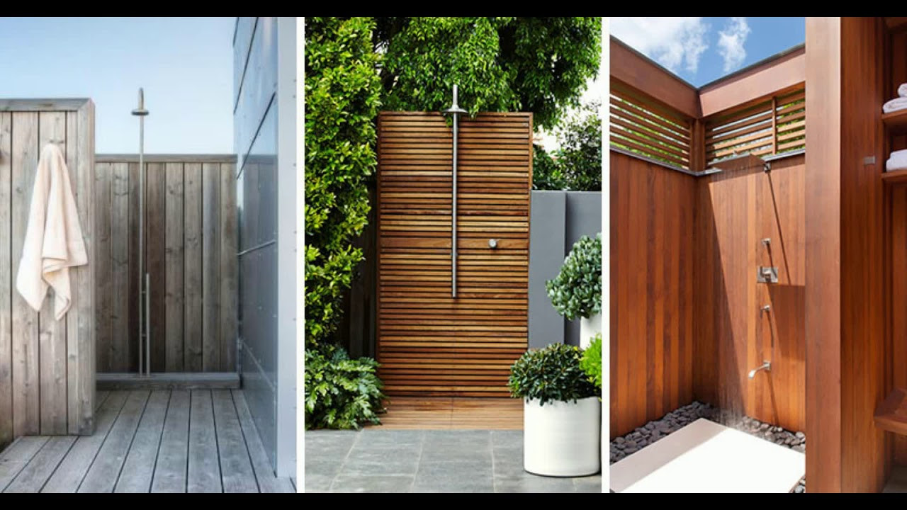 DIY Outdoor Shower Enclosure
 TOP 10 BEST Outdoor Shower Design Ideas