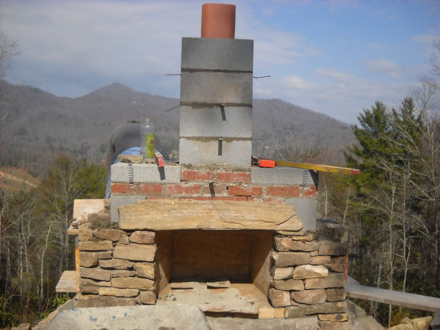 DIY Outdoor Stone Fireplace
 How to build an outdoor stone fireplace step by step