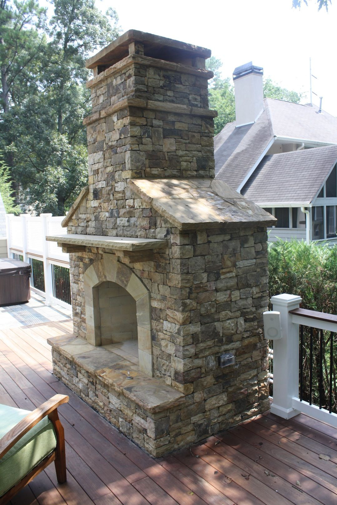 DIY Outdoor Stone Fireplace
 15 Best Landscape Architecture Ideas