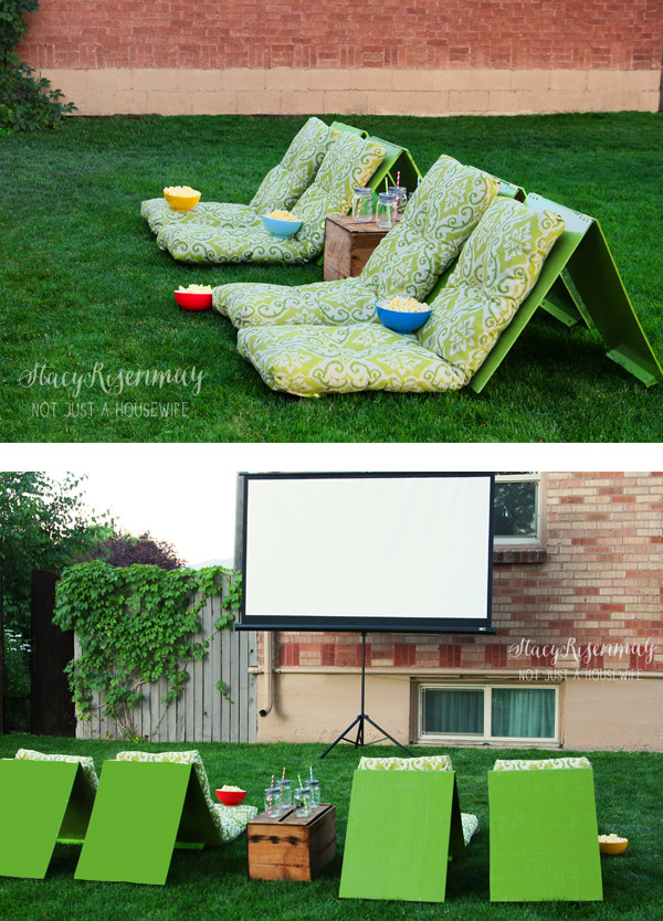 DIY Outdoor Theater
 20 DIY Outdoor Projects The Idea Room