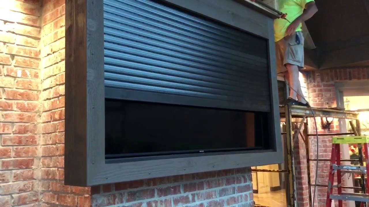 DIY Outdoor Tv
 Outdoor TV Enclosure