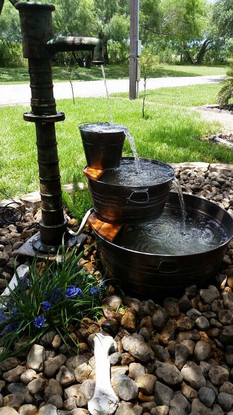 DIY Outdoor Water Features
 Ideas To Make Your Own Outdoor Water Fountains TOP Cool DIY
