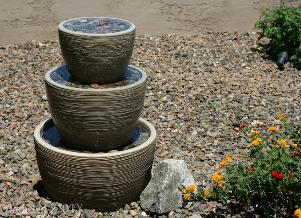 DIY Outdoor Water Features
 DIY Backyard Water Fountain Easy DIY Projects 12