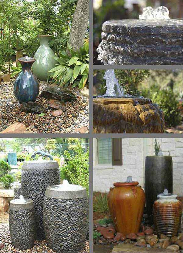 DIY Outdoor Water Fountain
 26 Wonderful Outdoor DIY Water Features Tutorials and