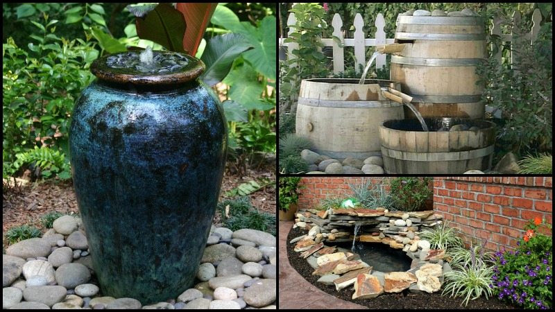 DIY Outdoor Water Fountain
 DIY Garden Fountain – The Owner Builder Network