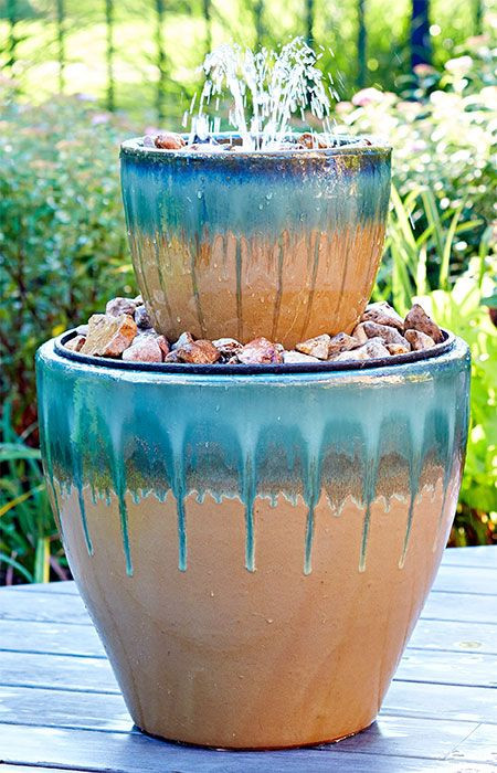 DIY Outdoor Water Fountain
 Ideas To Make Your Own Outdoor Water Fountains TOP Cool DIY