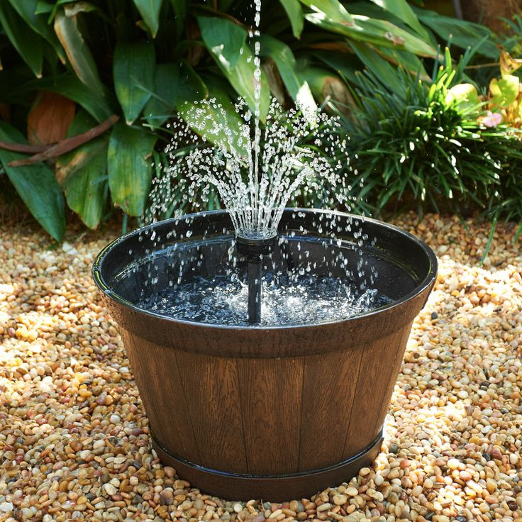 DIY Outdoor Water Fountain Kits
 36 best images about Container Fountains and Ponds on
