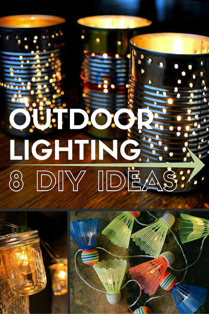 DIY Outdoor Wedding Lighting
 8 New Ideas for DIY Outdoor Lighting