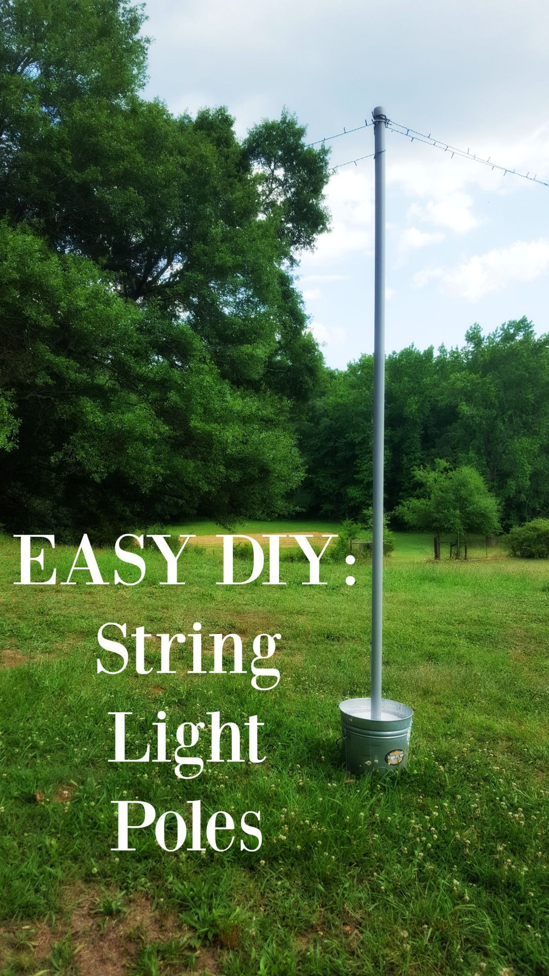 DIY Outdoor Wedding Lighting
 Pin on Berberick s