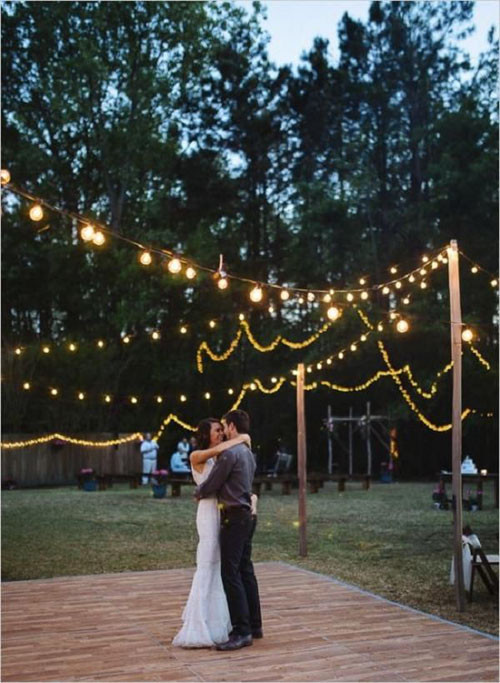 DIY Outdoor Wedding Lighting
 21 Rustic Wedding Ideas to Inspire You