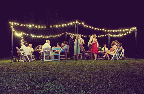 DIY Outdoor Wedding Lighting
 Easy and Glamorous Diy outdoor wedding lighting