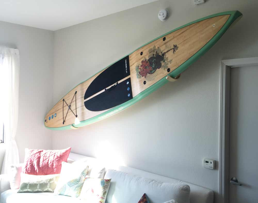 DIY Paddle Board Rack
 Surf Design Blog