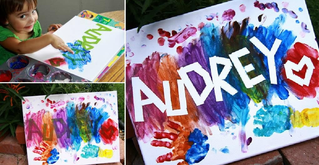 DIY Paint For Kids
 Activities For Kids Tape Painting