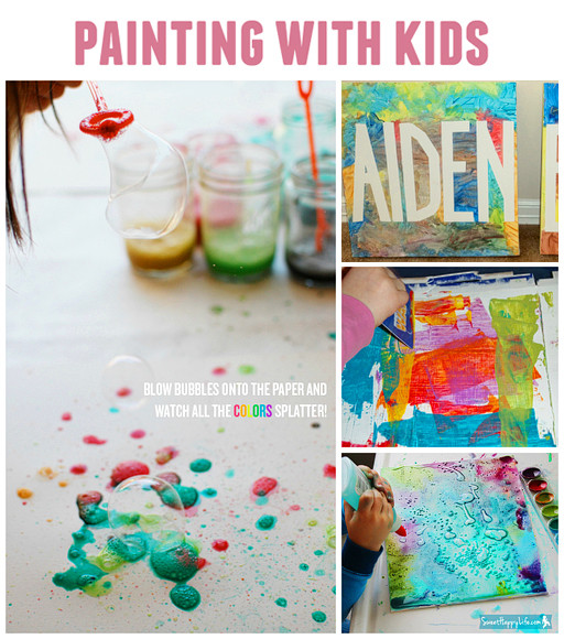 DIY Paint For Kids
 10 DIY Painting Activities for Kids