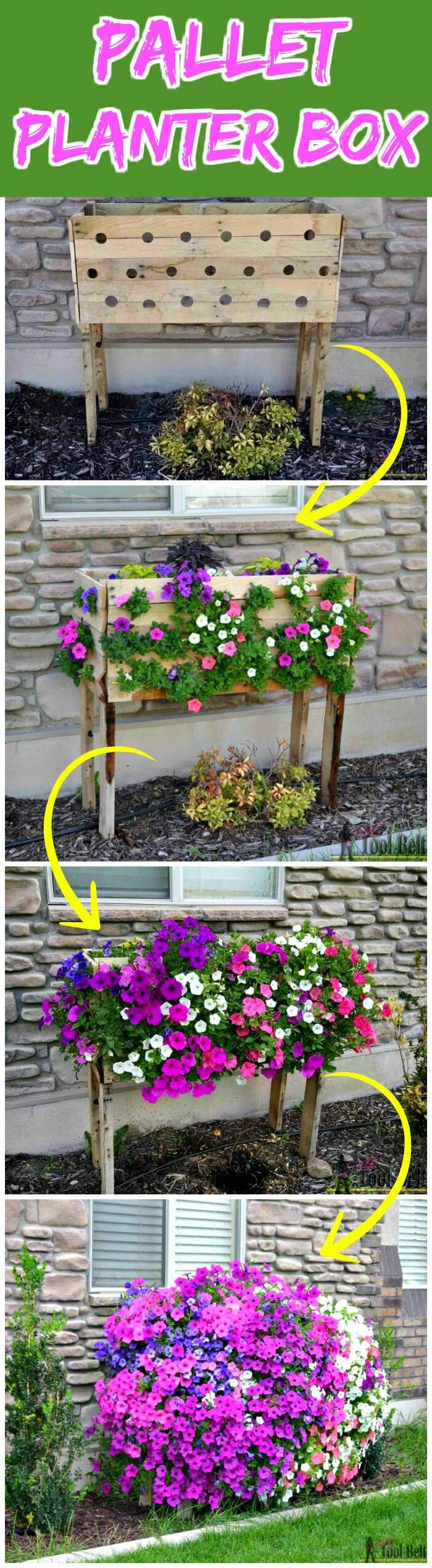 DIY Pallet Garden Box
 150 Best DIY Pallet Projects and Pallet Furniture Crafts