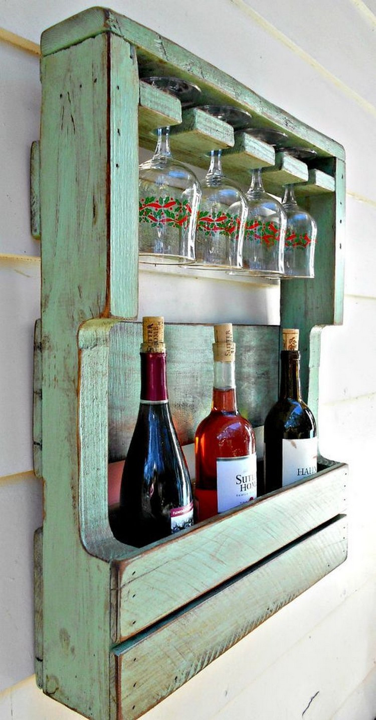 DIY Pallet Wine Rack
 Time Saving Ideas For DIY Pallet Wine Racks At Ur Rooms