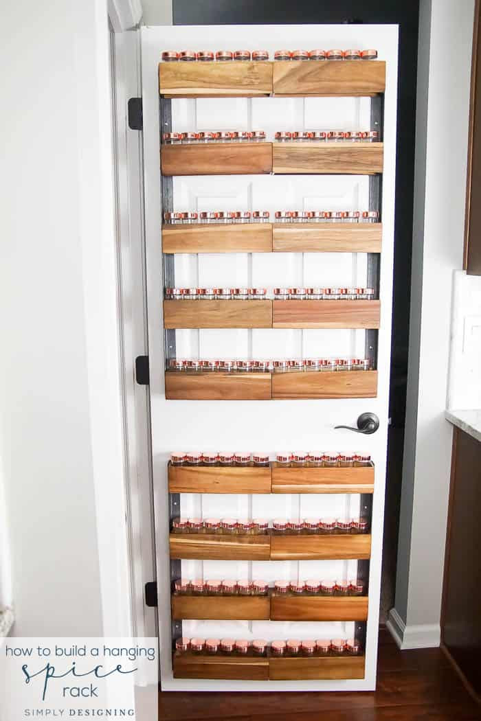 DIY Pantry Door Spice Rack
 How to Build a DIY Spice Rack that can Hang on your Pantry
