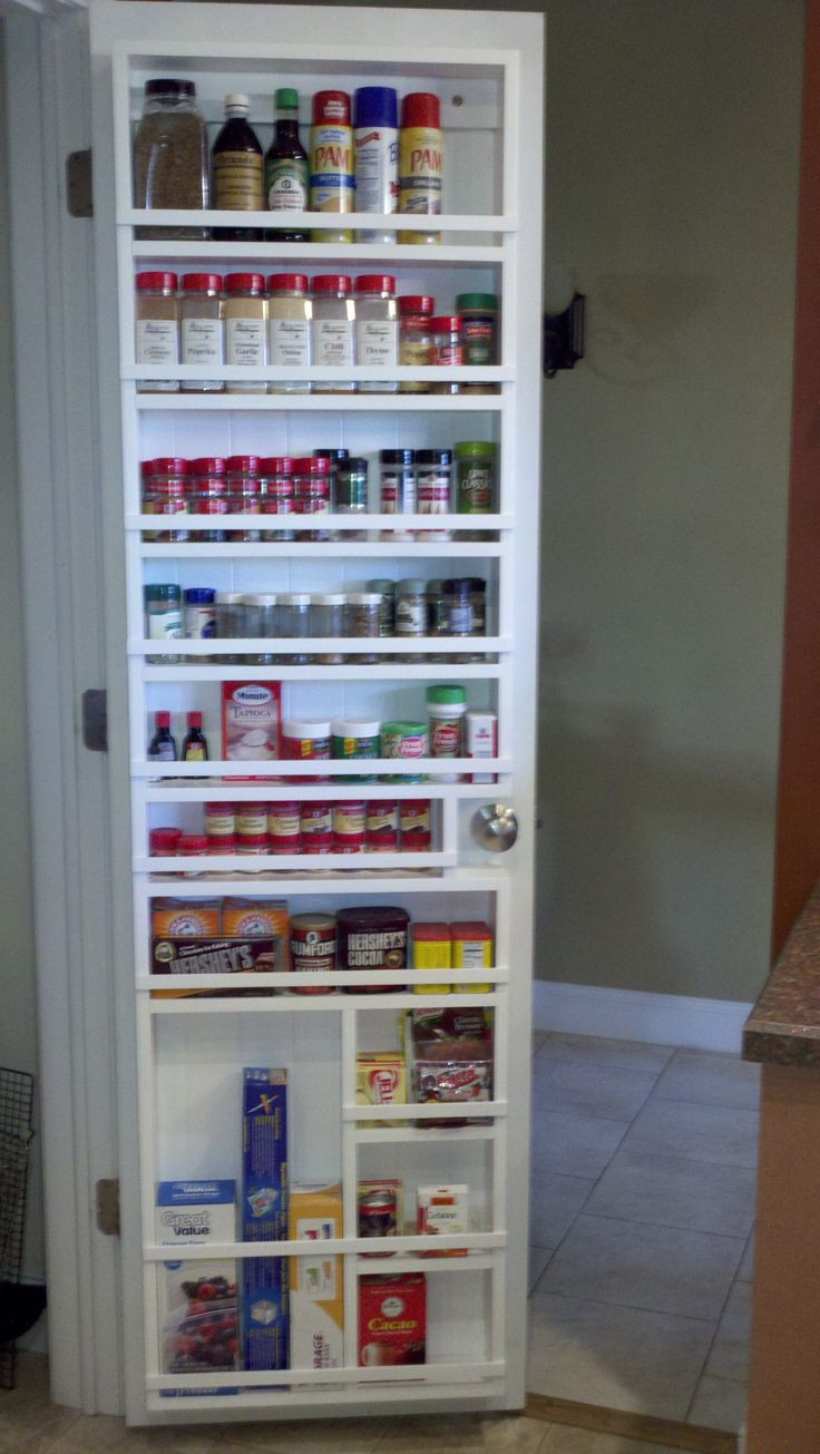 DIY Pantry Door Spice Rack
 Diy Cabinet Door Spice Rack WoodWorking Projects & Plans