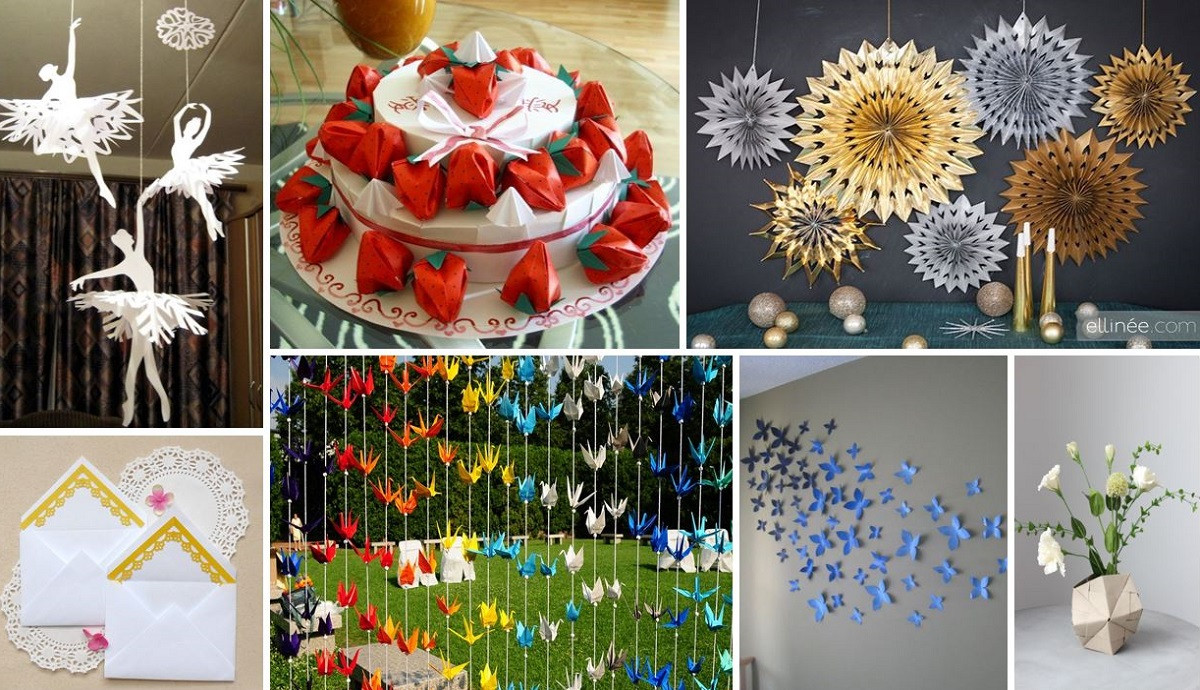 DIY Paper Decorations
 50 Extraordinary Beautiful DIY Paper Decoration Ideas