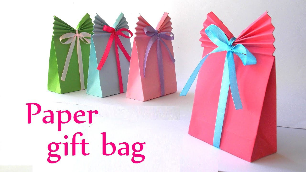 DIY Paper Gift Bag
 DIY crafts Paper GIFT BAG Easy Innova Crafts