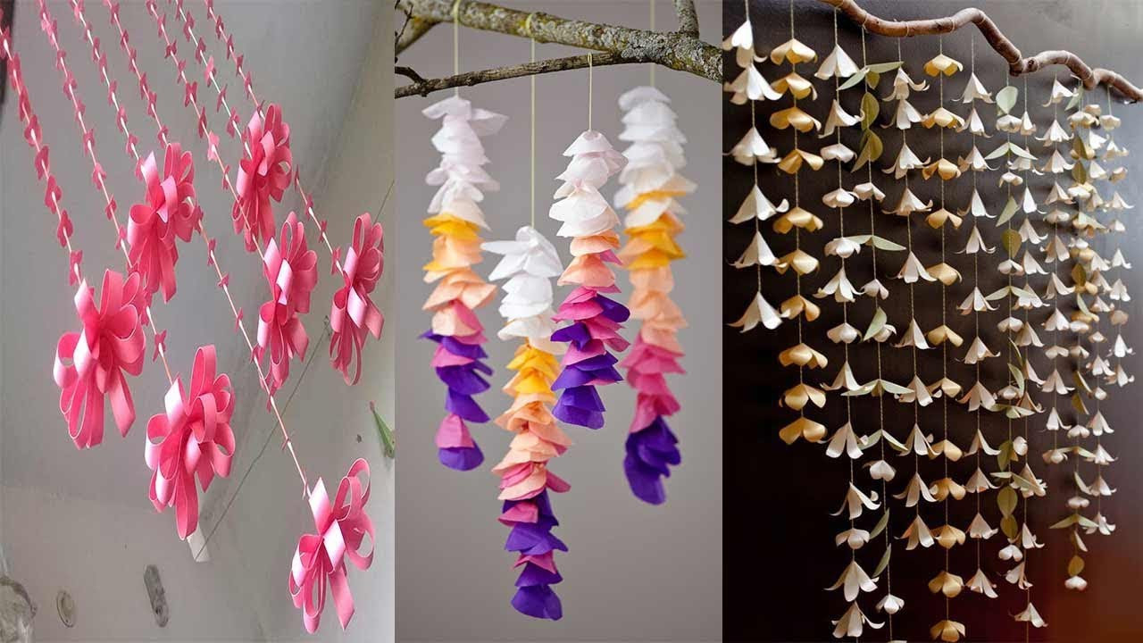 DIY Paper Room Decor
 6 DIY ROOM DECOR WALL HANGING IDEAS WITH PAPER