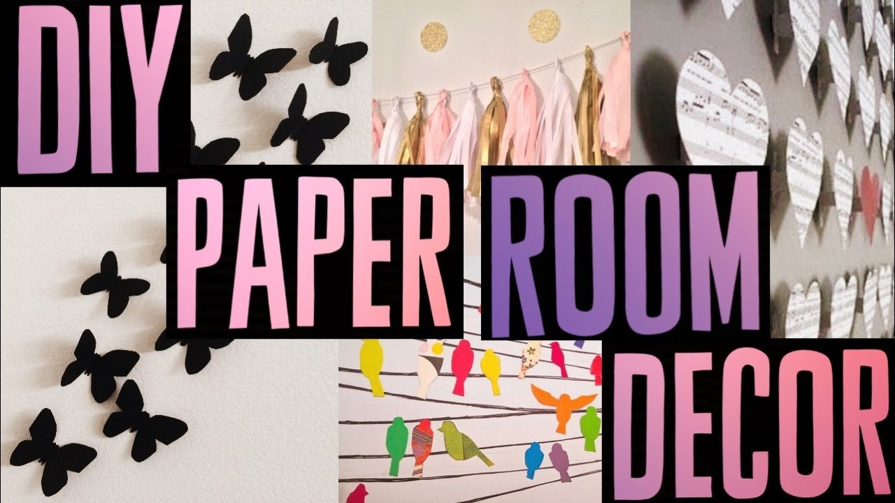 DIY Paper Room Decor
 10 DIY Paper Room Decor Ideas