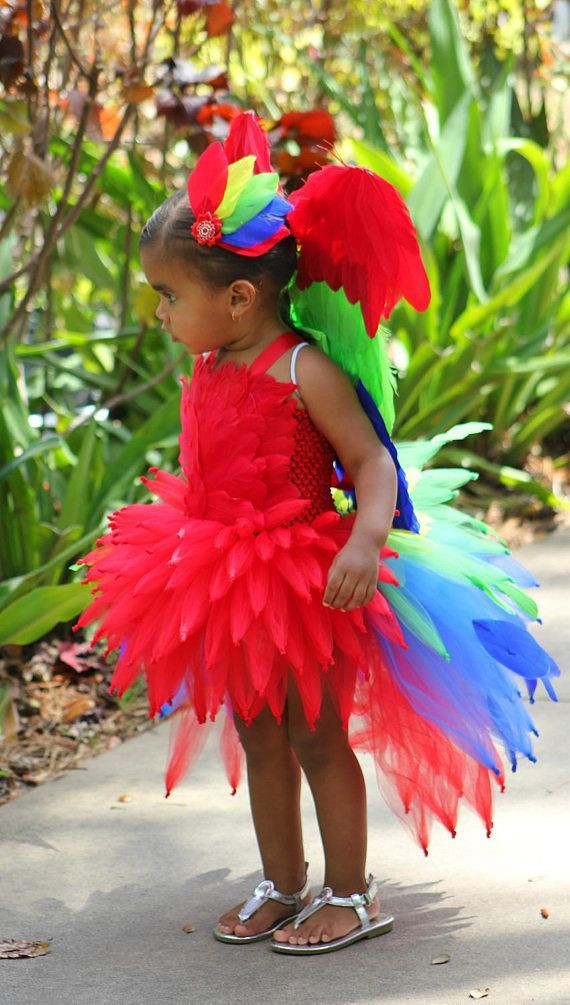 DIY Parrot Costume
 parrot dress iago costume Parrot costume bird costume