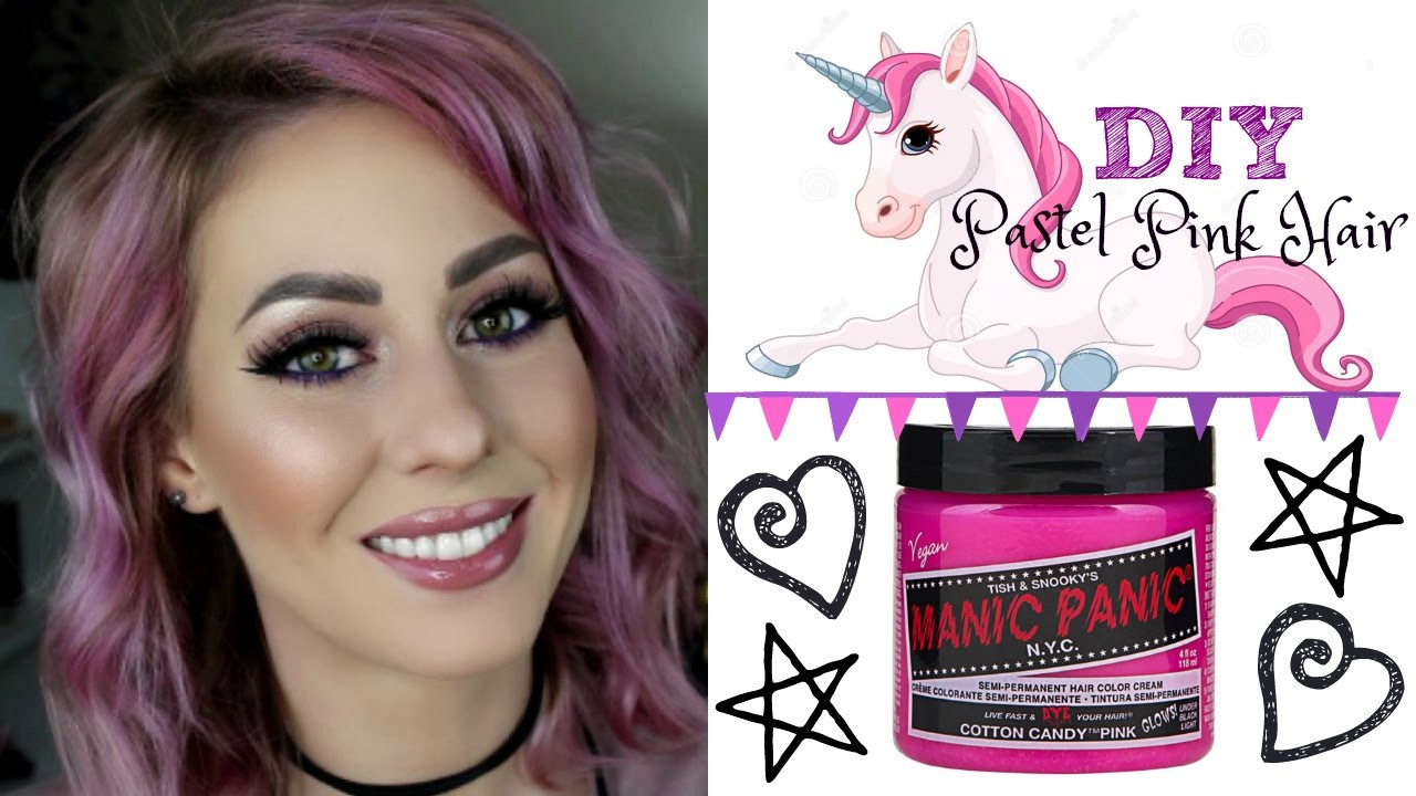 DIY Pastel Pink Hair
 DIY Pastel Pink Hair