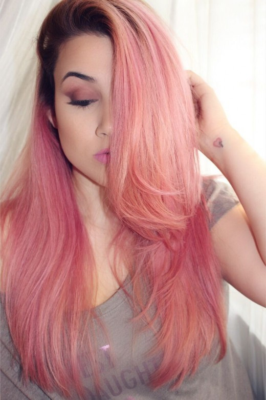 DIY Pastel Pink Hair
 DIY Hair 10 Pink Hair Color Ideas