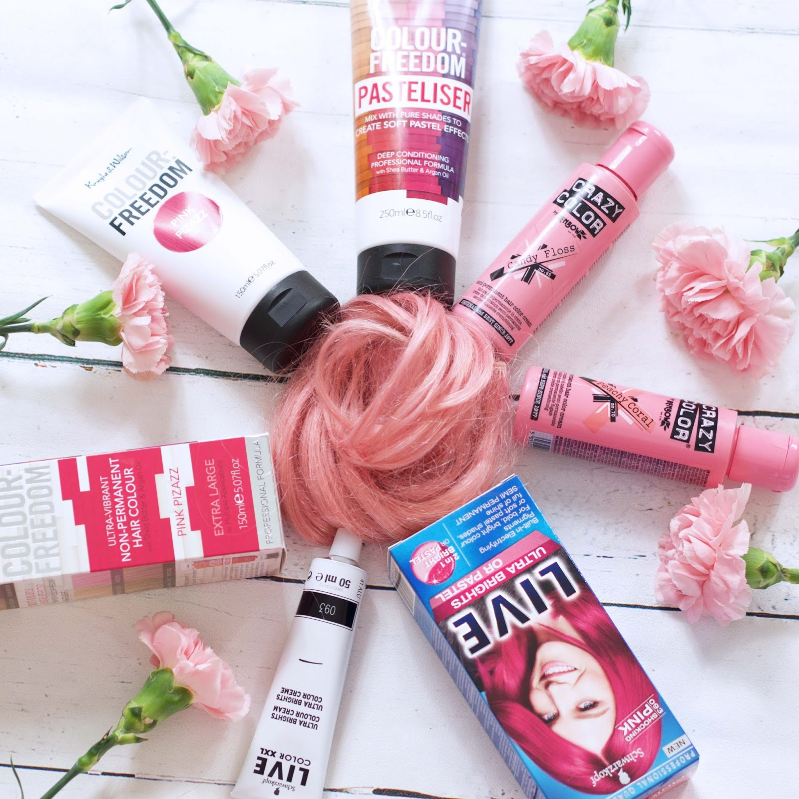 DIY Pastel Pink Hair
 All about Pastel Pink hair and best products to dye at