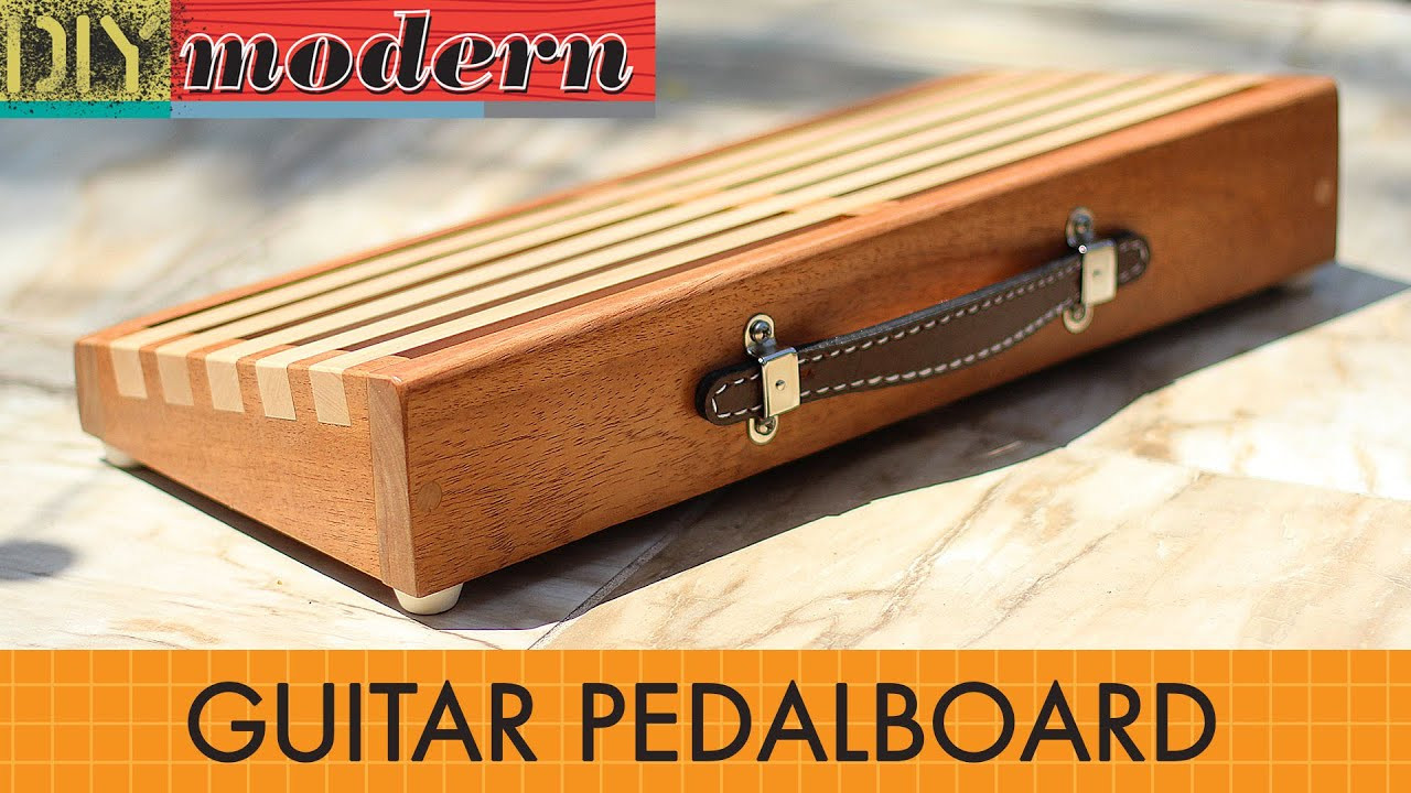 DIY Pedalboard Plans
 How to make a modern guitar pedalboard