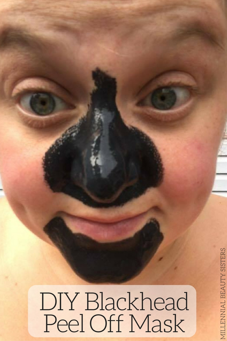 DIY Peel Off Face Mask
 DIY Blackhead Peel f Mask