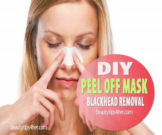 DIY Peel Off Face Mask
 DIY Peel f Mask Blackhead Removal to Deep Clean Pores