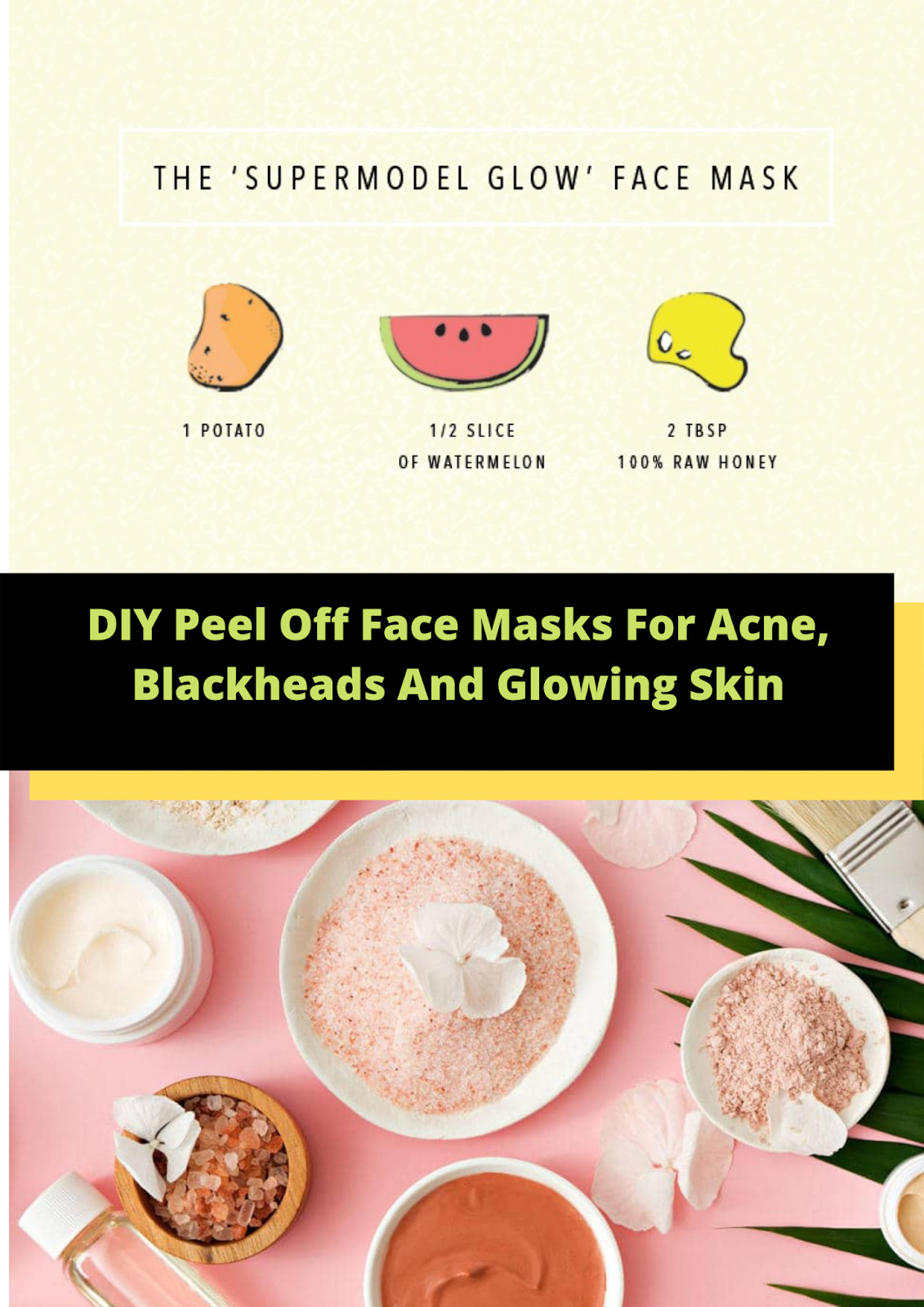 DIY Peel Off Mask For Acne
 DIY Peel f Face Masks For Acne And Glowing Skin