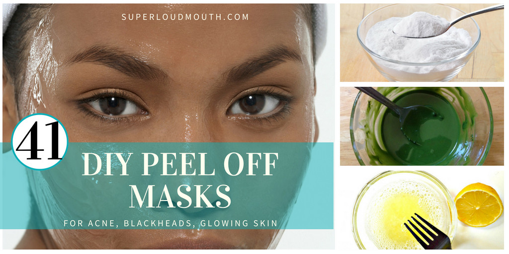 DIY Peel Off Mask For Acne
 41 DIY Peel off Face Masks for Acne Blackheads and