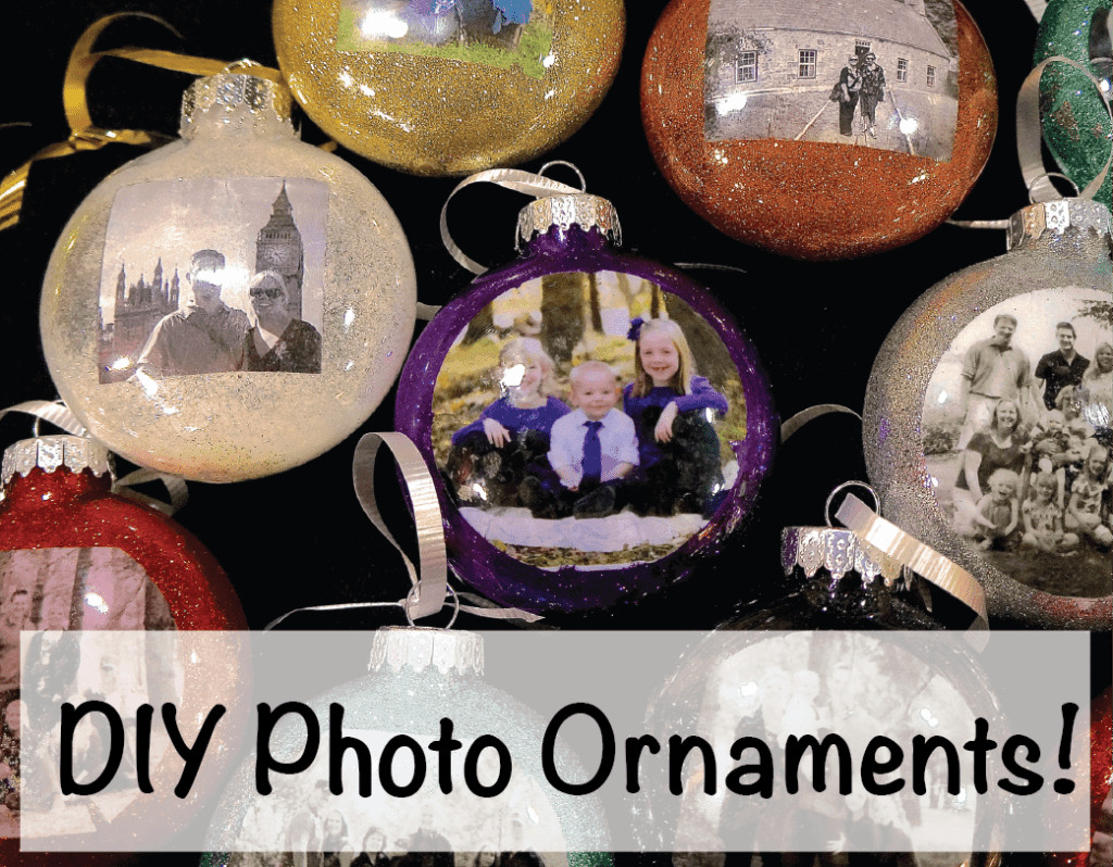 DIY Photo Christmas Ornaments
 How to make DIY Christmas Ornaments