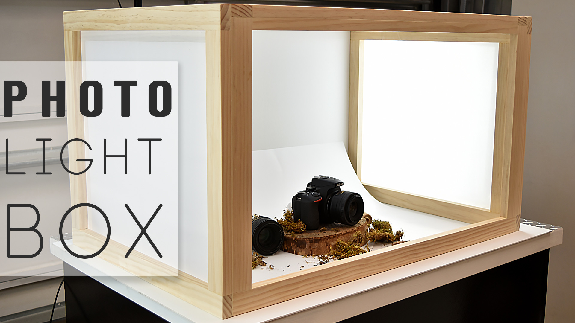 DIY Photo Light Box
 How To Build A Light Box DIY Creators